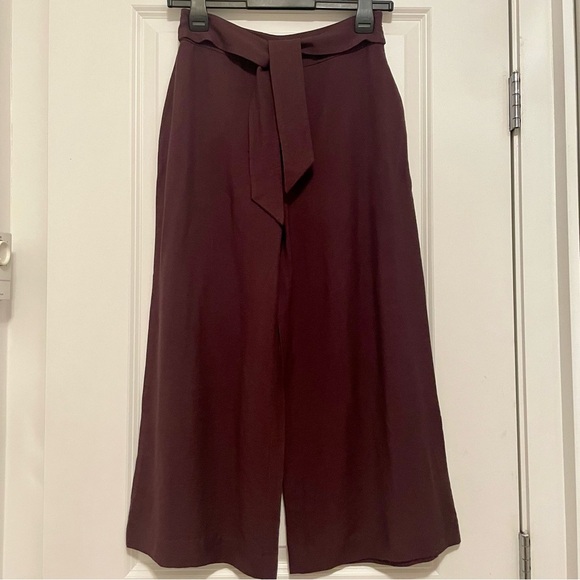 Sale‼️Leith burgundy wide leg pants - Picture 1 of 8